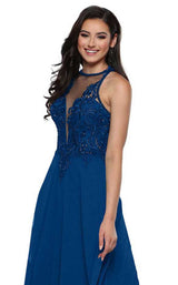 Zoey Grey 31408 Navy