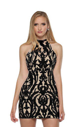 Zoey Grey 31411 Black-Nude
