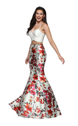 Zoey Grey 31424 Ivory Multi