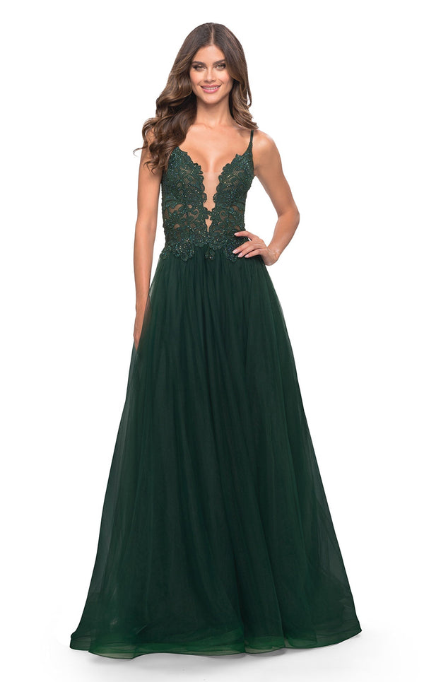 La Femme 31507 Dark Emerald