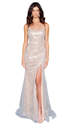 Nina Canacci 3177 Nude/Silver