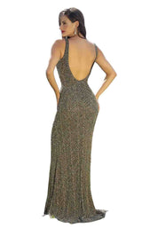 Primavera Couture 3228 Charcoal-Gold