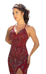 Primavera Couture 3233 Burgundy