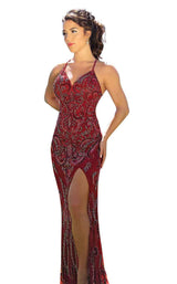 Primavera Couture 3233 Burgundy