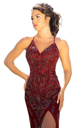 Primavera Couture 3233 Burgundy