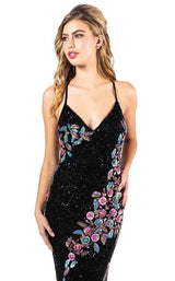 Primavera Couture 3243 Black Multi