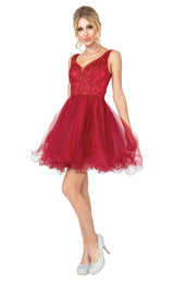 Dancing Queen 3243 Burgundy