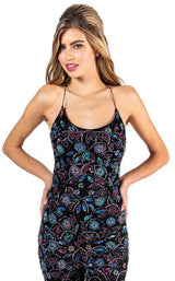 Primavera Couture 3245 Black Multi