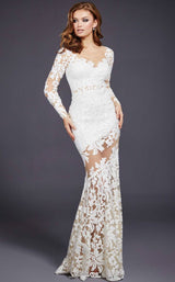 Jovani 32607BG White