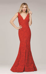 Jovani 33050BG Red