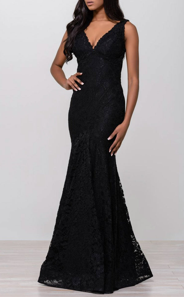 Jovani 33050BG Black