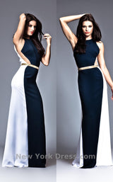 Nicole Bakti 334 Navy/White