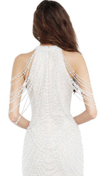 Jovani 3363 Off White/Nude