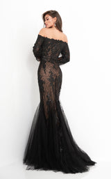 Jovani 3376 Black-Nude