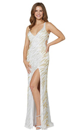 Primavera Couture 3417 Ivory/Gold