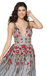 Primavera Couture 3437 Platinum-Multi