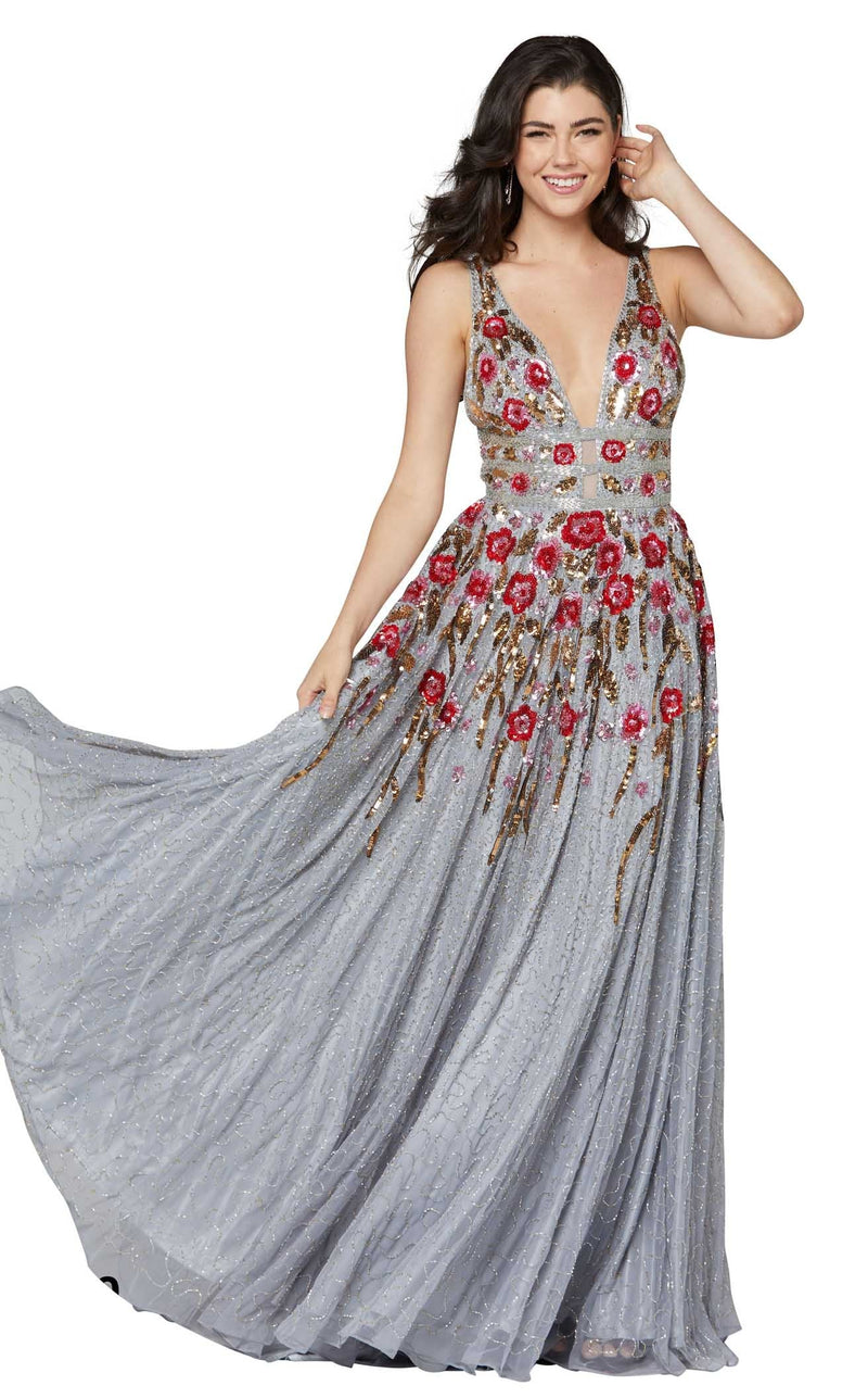 Primavera Couture 3437 Platinum-Multi