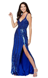 Primavera Couture 3441 Royal-Blue