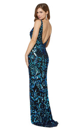 Primavera Couture 3445 Black/Blue