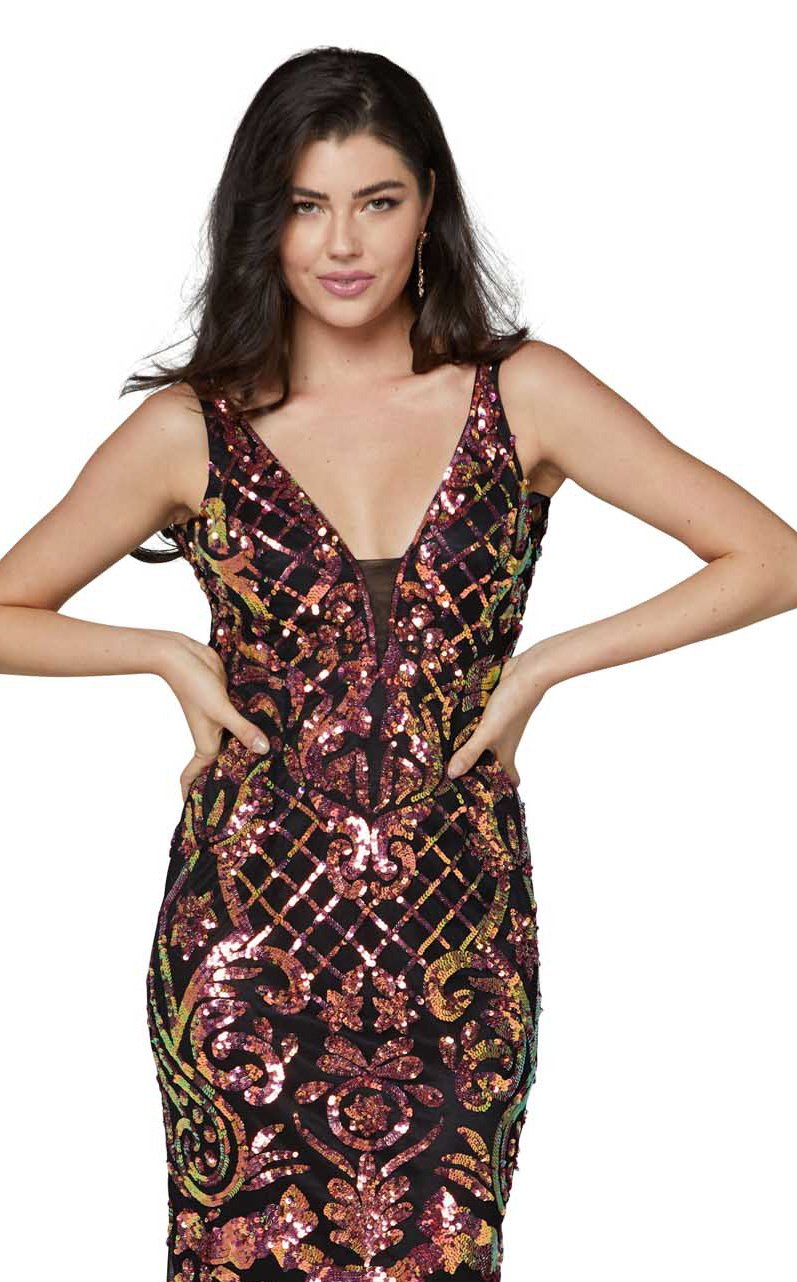 Primavera Couture 3445 Black/Purple