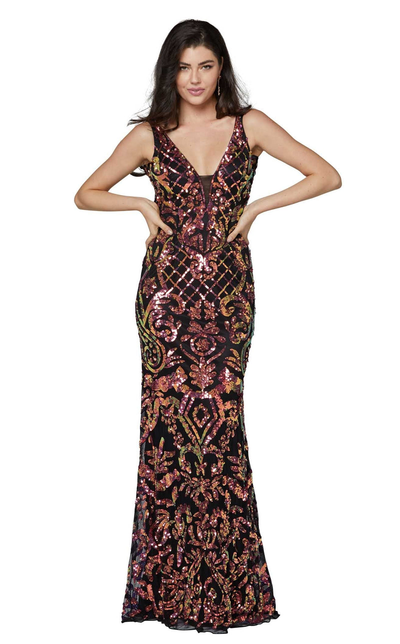 Primavera Couture 3445 Black/Purple
