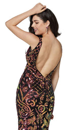 Primavera Couture 3445 Black/Purple