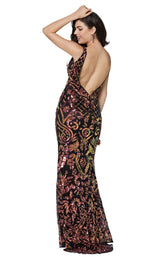 Primavera Couture 3445 Black/Purple