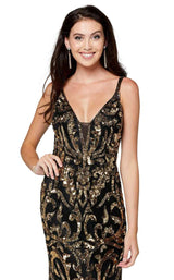Primavera Couture 3454 Black/Gold