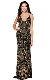 Primavera Couture 3454 Black/Gold