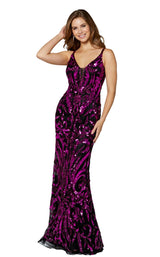 Primavera Couture 3454 Black/Magenta