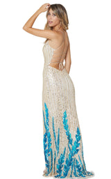 Primavera Couture 3455 Nude-Peacock