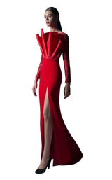 Edward Arsouni Couture SS0348 Red