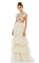 Mac Duggal 35106 Cream-Multi