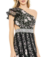 Mac Duggal 35108 Black Multi