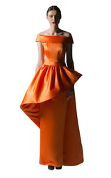 Edward Arsouni Couture SS0356 Orange