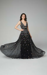 Primavera Couture 3609 Black Multi