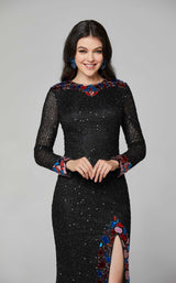 Primavera Couture 3614 Black Multi