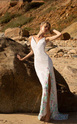 Primavera Couture 3618 Ivory Multi