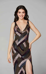 Primavera Couture 3624 Black Multi