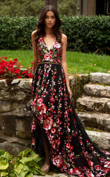 Primavera Couture 3639 Black Multi
