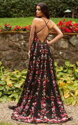 Primavera Couture 3639 Black Multi