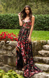 Primavera Couture 3639 Black Multi