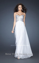 La Femme 18342 White/Silver