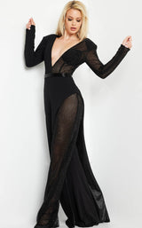 Jovani 36595 Jumpsuit Black