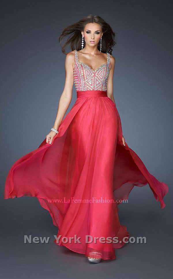 La Femme 18713 Prom Dress - Light Lime | NewYorkDress La Femme 18713 Prom Dress - Light Lime | NewYorkDress