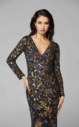 Primavera Couture 3671 Black Multi