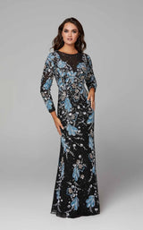 Primavera Couture 3675 Black Multi