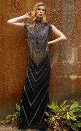 Primavera Couture 3679 Black-Pewter