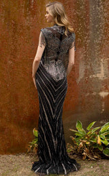 Primavera Couture 3679 Black-Pewter