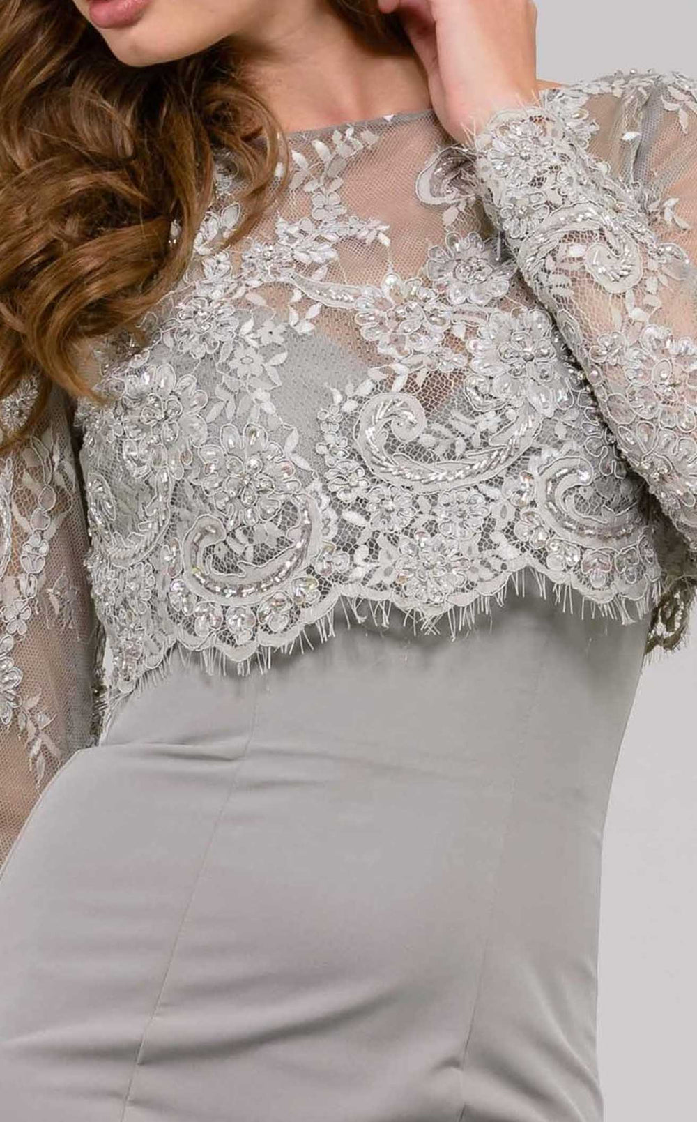 Jovani 36902BG Taupe